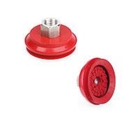 VVC-Round vacuum cups with one bellow - High Grip